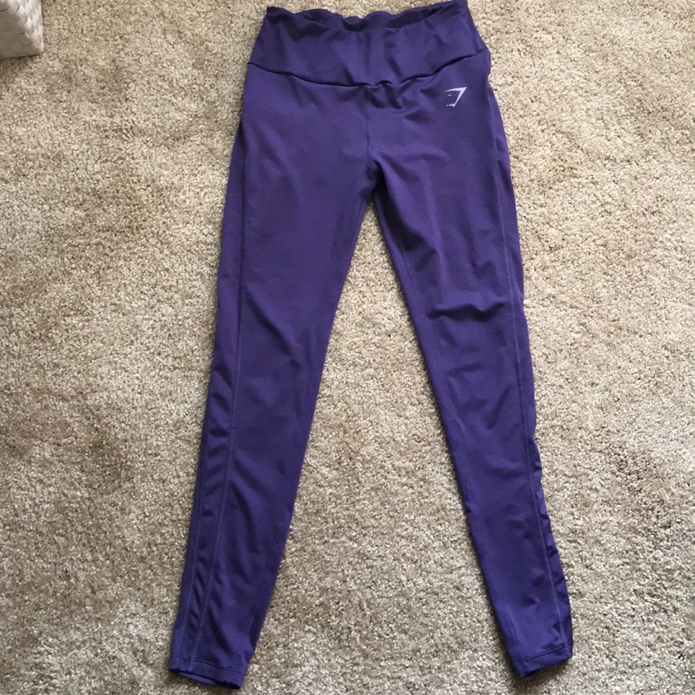 Gymshark Purple Leggings w pockets